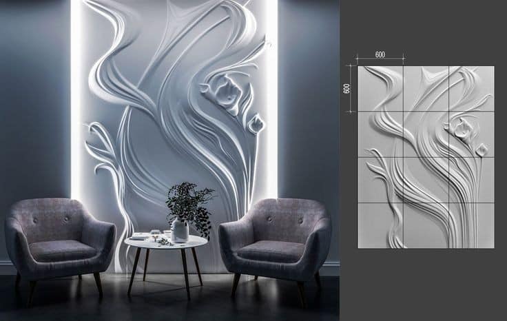 3D Wall Plaster