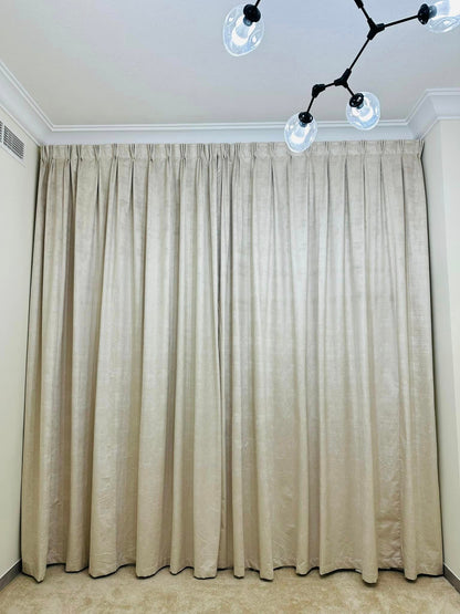 Macochico Home Theater Velvet Curtains