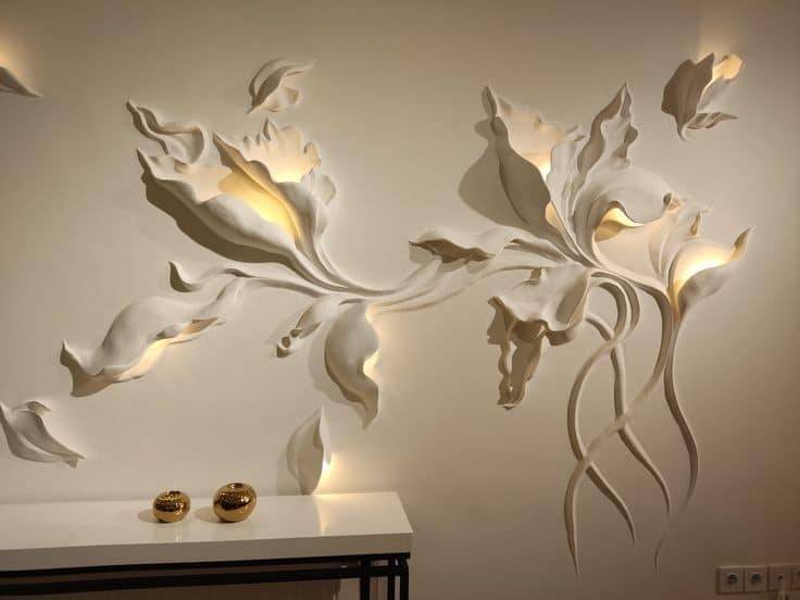 Plaster 3D Wall Art