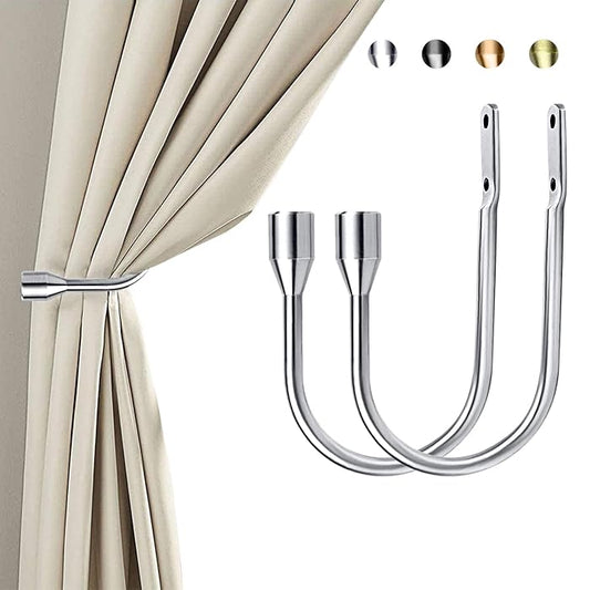 FUNRUI U-Style Curtain Holdbacks