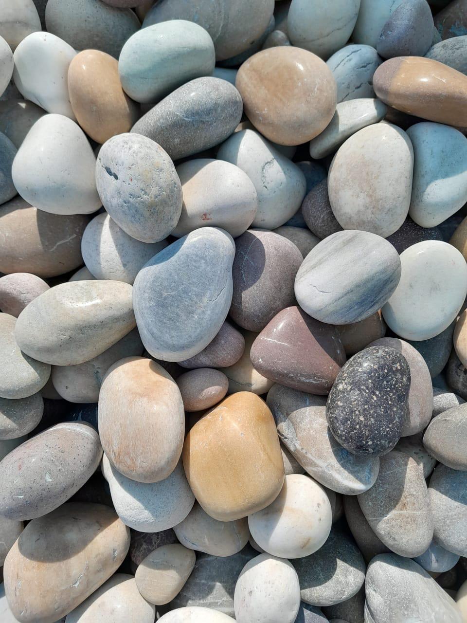 Colorful Mexican Beach Stone Pebbles