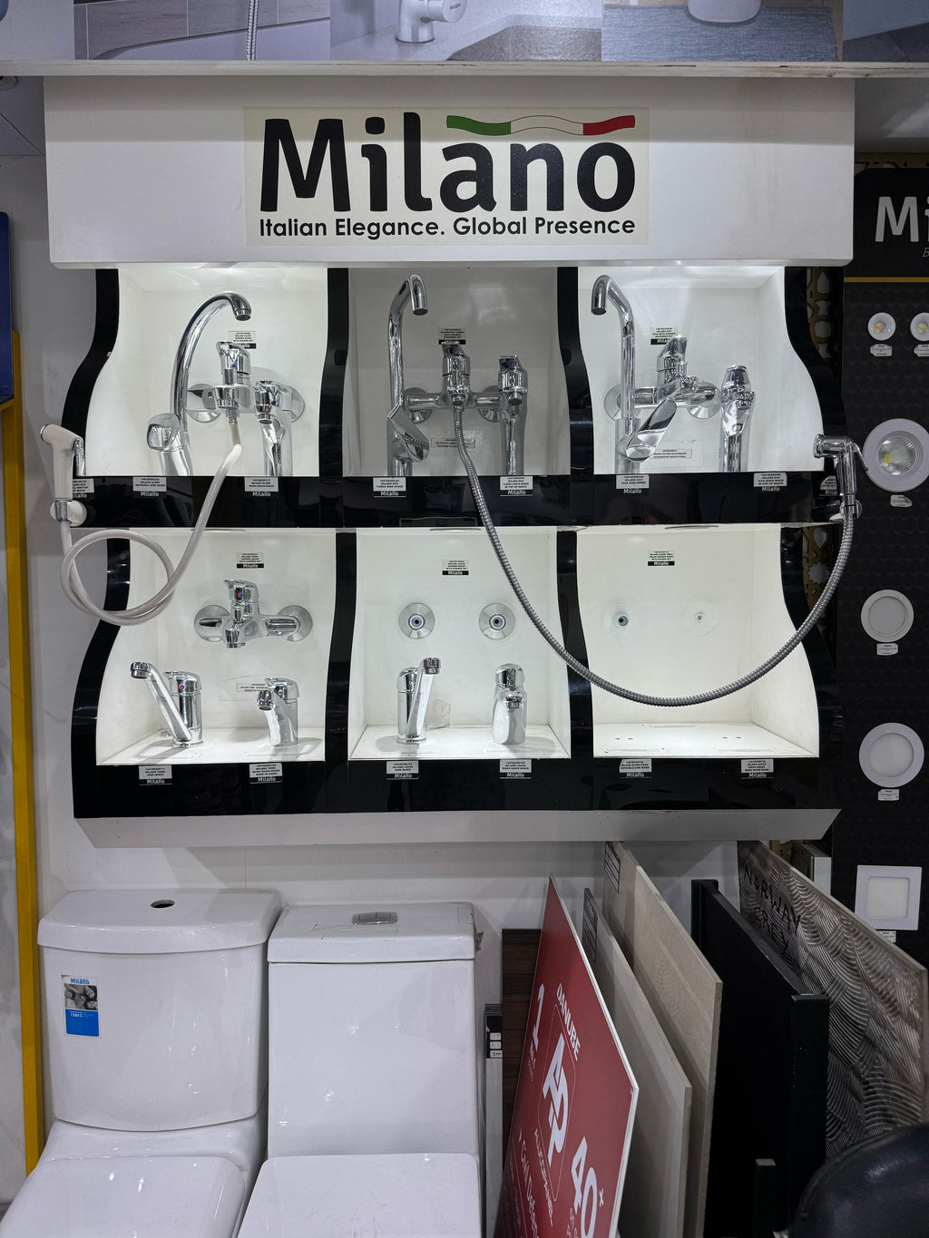 Milano Bathroom Fittings & Water Heating Solutions