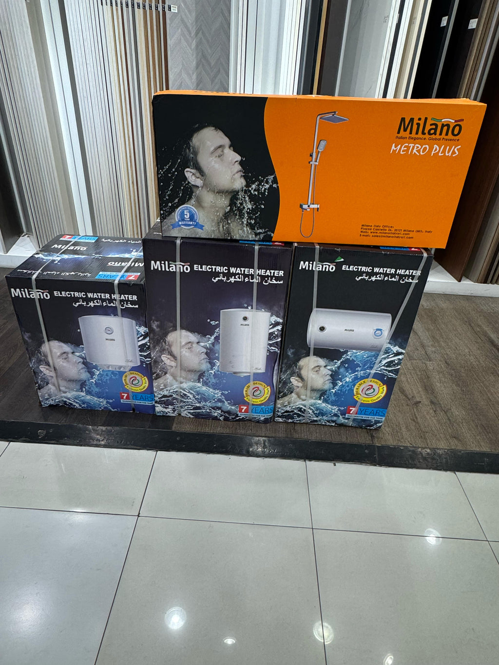 Milano Bathroom Fittings & Water Heating Solutions