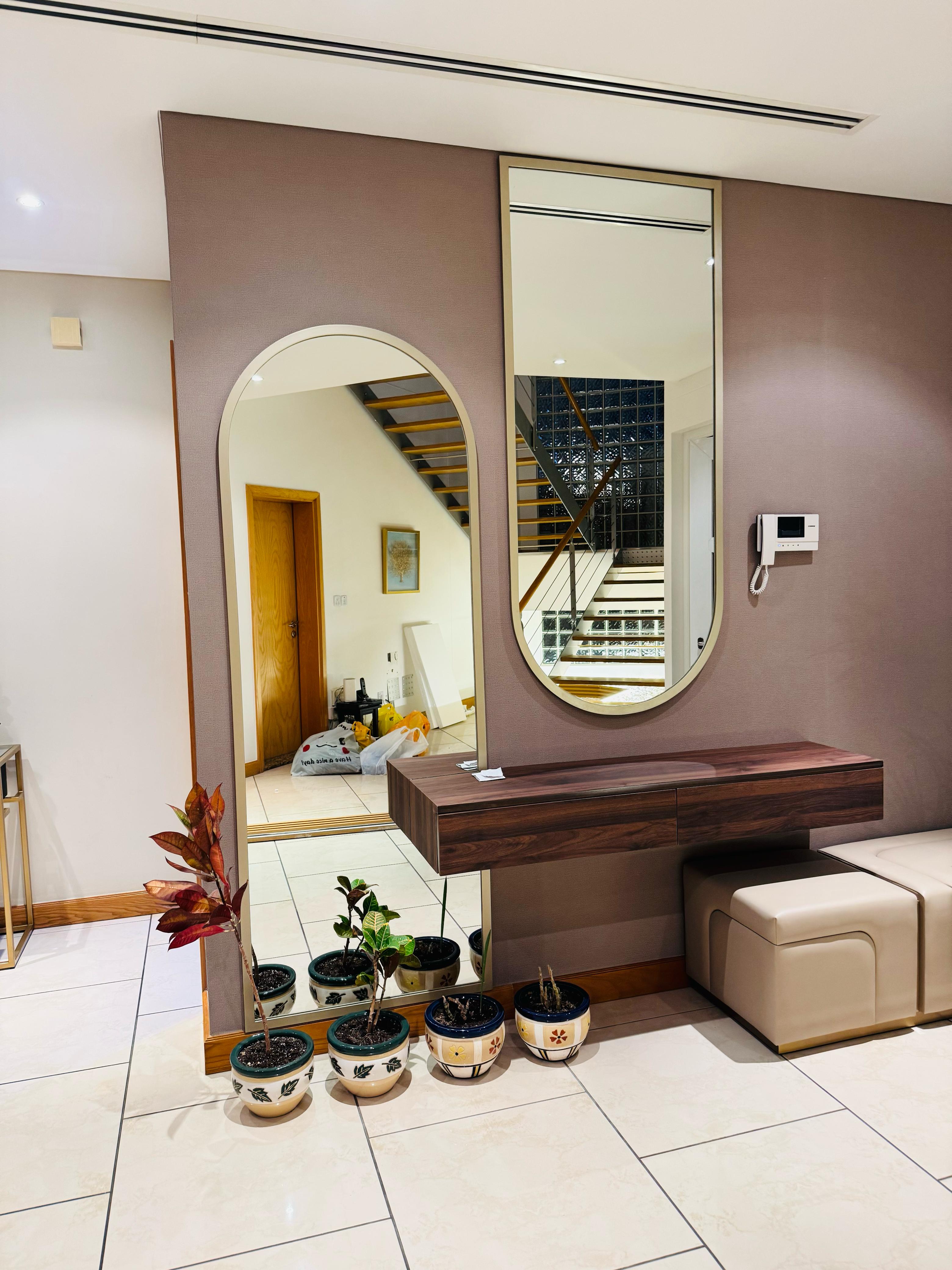 Wall Mirror installation