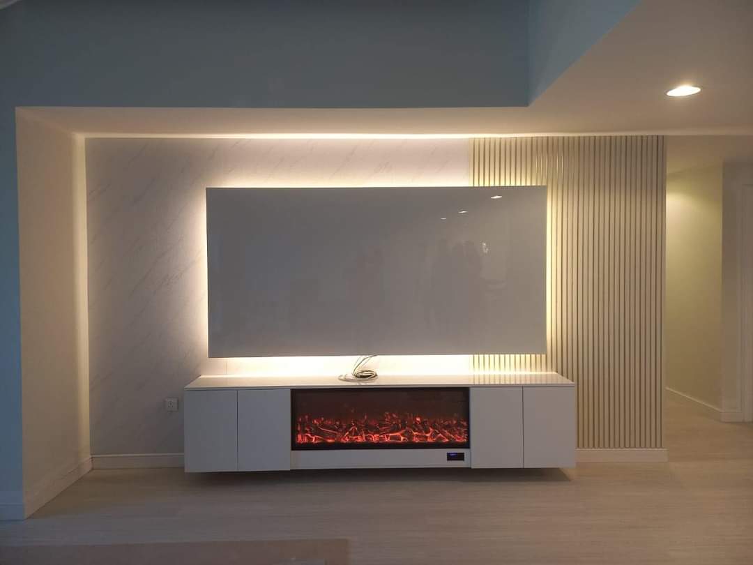 TV Wall Units into Modern Luxury Interior Design