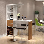 Modern Fold-Out Bar Cabinet