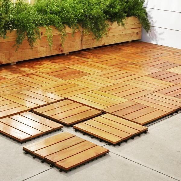 Wooden Deck Tiles