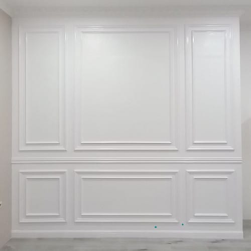 5 molding design on wall
